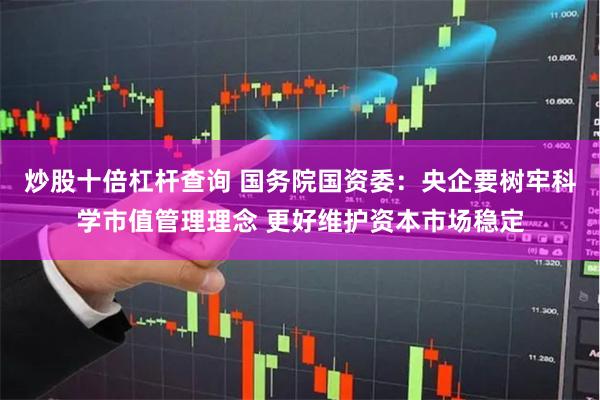 炒股十倍杠杆查询 国务院国资委：央企要树牢科学市值管理理念 更好维护资本市场稳定